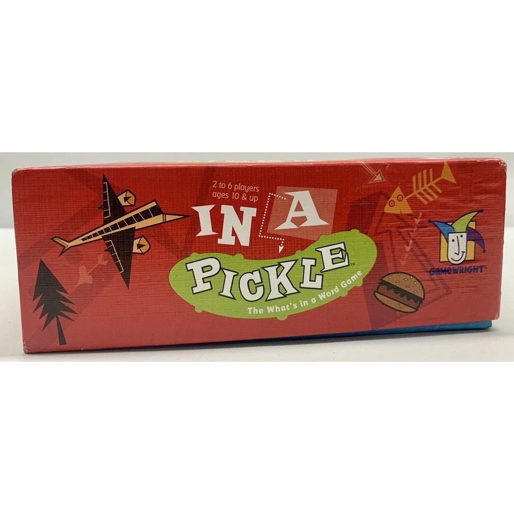 Game Wright In A Pickle - The What's in a Word Game 2-6 Players, Ages 10+